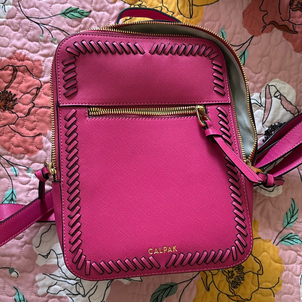 Calpak Kaya Dragonfruit mini backpack